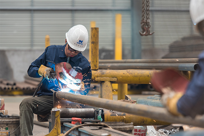 西藏网架焊接车间